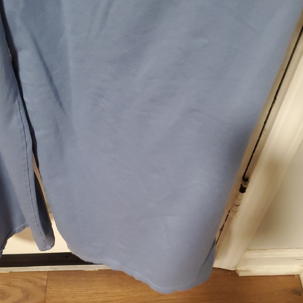 Athleta Dusty Blue V-Neck Jumpsuit - Picture 8 of 11